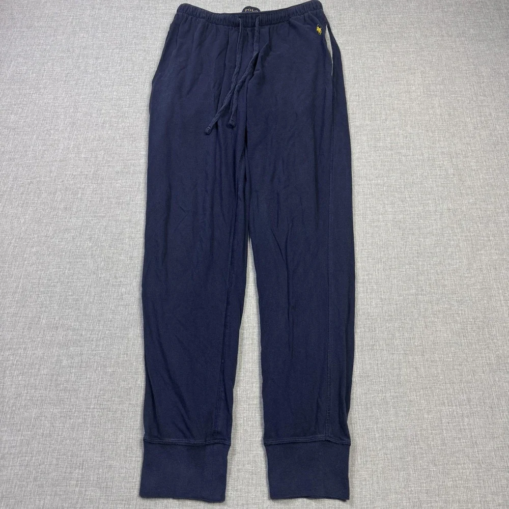 Polo Ralph Lauren Lightweight Sweatpants Mens 31x33 Blue Small Cotton Drawstring